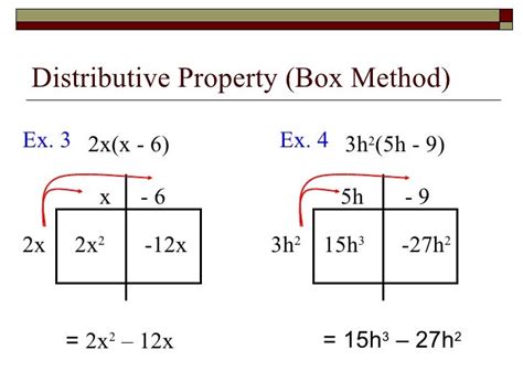 distributive property box method|multiplying binomials worksheet box method.